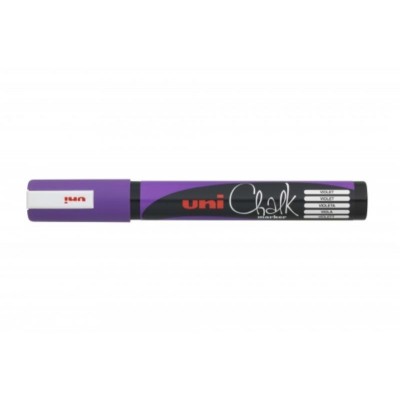 Μαρκαδόρος Κιμωλίας Uni Chalk Marker Violet_CM140086